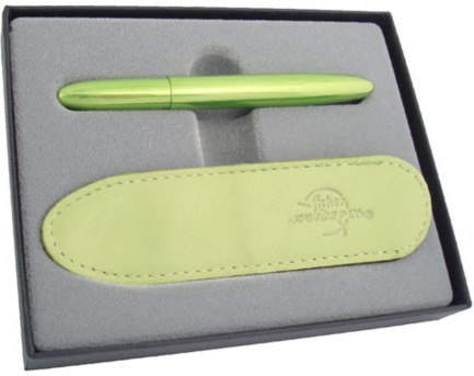 Space Pen Bullet Lime Green & Case Set