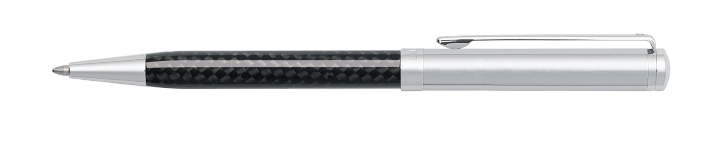 Sheaffer Intensity Carbon Fibre And Chrome Ball Point Pen