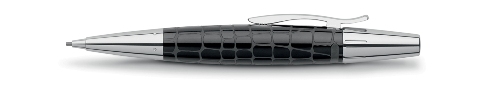 Faber Castell E-Motion Resin Croco Black Pencil