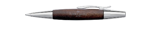 Faber Castell E-Motion Pearwood Dark Brown Ball Point Pen