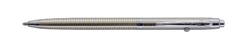 Fisher Space Pen Shuttle Chrome Plated Gold Grid Design