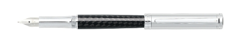 Sheaffer Intensity Carbon Fibre And Chrome Fountain Pen