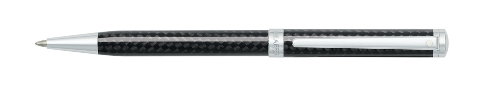 Sheaffer Intensity Carbon Fibre Chrome Plate Ball Point Pen